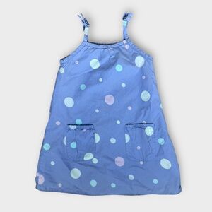 Old Navy Blue Polka Dot Kids Dress